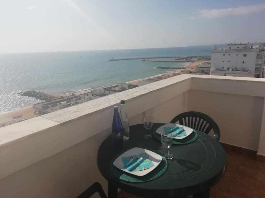Ocean Quarteira Vista Mar E Central Apartamento Exterior foto